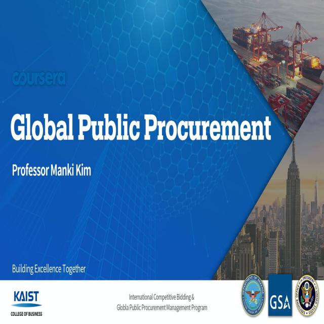 Global Public Procurement (Coursera)