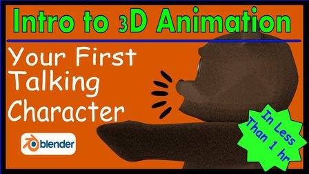 Intro to 3D Animation: Make Your First Talking Character (Skillshare)