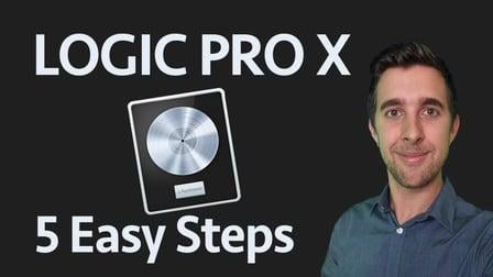 Music Production in Logic Pro X in 5 Easy Steps - Beginner's Starter Guide! (Skillshare)