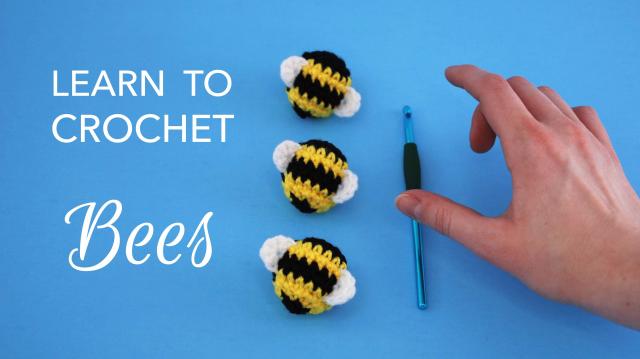 Make a Simple Crochet Amigurumi Bee : BEGINNER FRIENDLY (Skillshare)