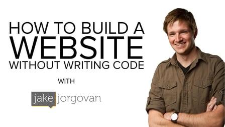 How to create a website without writing code (Skillshare)