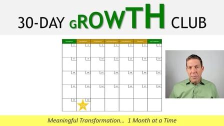 30-Day Growth Club - Self-Guided, Goal-Focused Life Coaching (Skillshare)