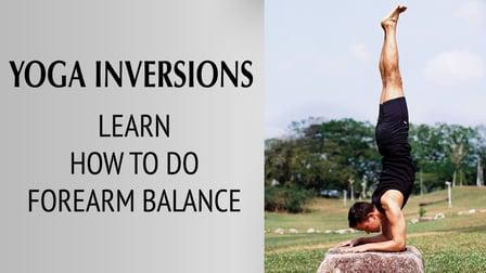 Yoga Inversions - 2 - Learn - Forearm Balance (Skillshare)