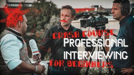 Crash Course on Professional Interviewing for Beginners (Skillshare)