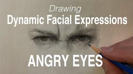 Drawing Dynamic Facial Expressions: Angry Eyes (Skillshare)