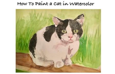 How to Paint a Cat in Watercolor in Easy Steps (Skillshare)