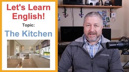 Let's Learn English! Topic: The Kitchen (Skillshare)