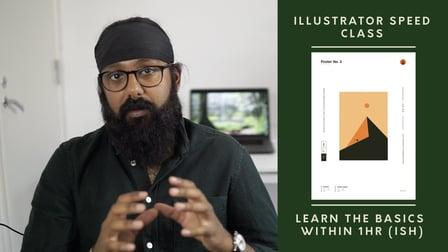 Adobe Illustrator Speed Class - Learn the basics in an 1hr (ish) - A collection of short tutorials (Skillshare)