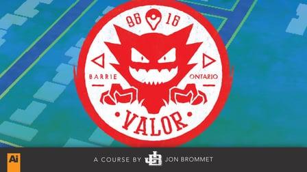 Catch Em All! Draw your Team's Badge in Adobe Illustrator. (Skillshare)
