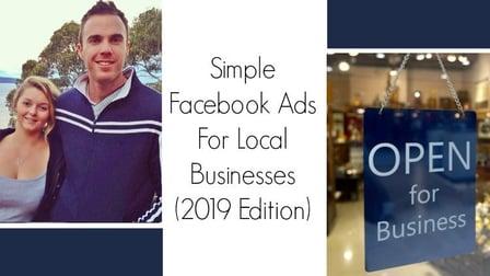 Simple Facebook Ads For Local Businesses (Skillshare)