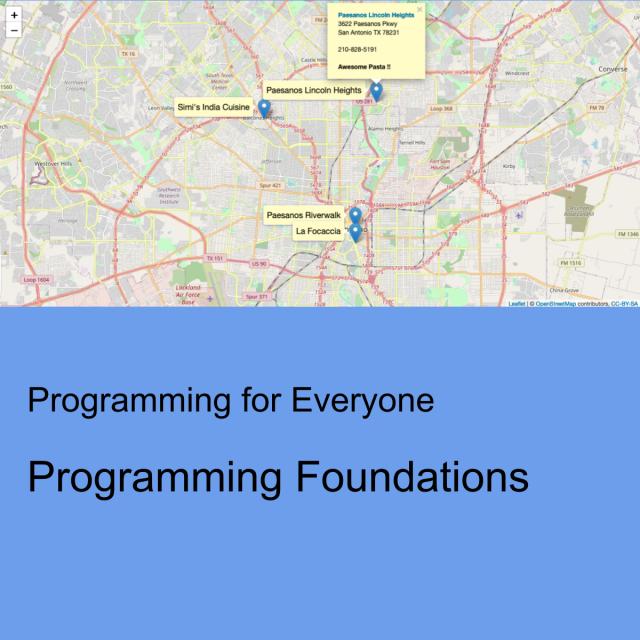 Programming for Everyone : Programming Foundations (Coursera)
