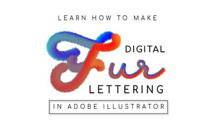 Fur Lettering In Adobe Illustarator : Create your own Logo & Custom Shapes (Skillshare)