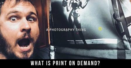 Print On Demand For Photographers (Mockup Design) (Skillshare)