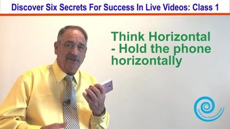 Discover Six Secrets For Success In Live Videos! (Skillshare)