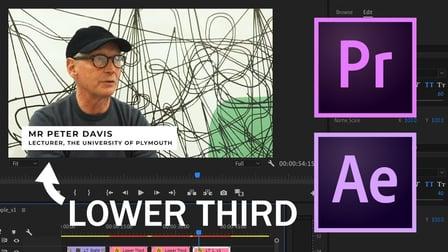 Create Basic Lower Thirds in Adobe After Effects 2019 (Skillshare)