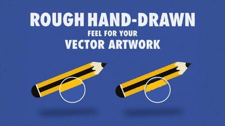 Hand-drawn Feel for your Vector Artwork (Skillshare)