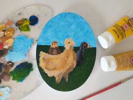 Paint a Pet Portrait: Chickens (Skillshare)