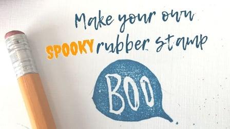 Make Your Own Spooky Rubber Stamp (Skillshare)