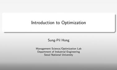 Introduction to Optimization (edX)