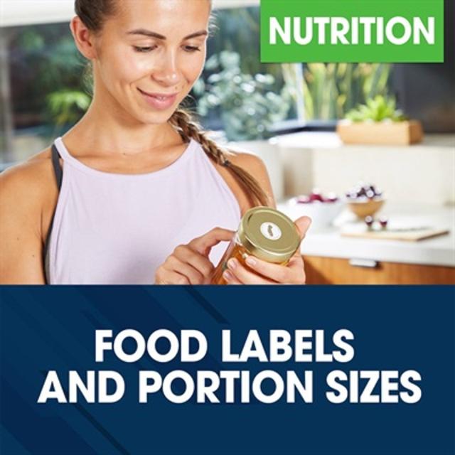 Understanding Food Labels and Portion Sizes (Coursera)