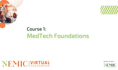 MedTech Foundations (edX)