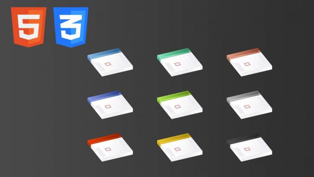 Learn HTML5 and CSS3 by Building a Responsive Tableless Calendar (Eduonix)