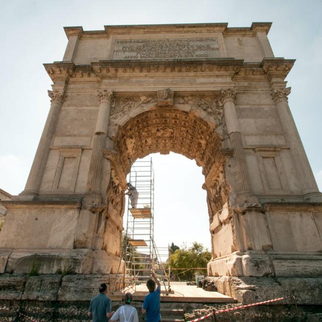 Arch of Titus: Rome and the Menorah (Coursera)