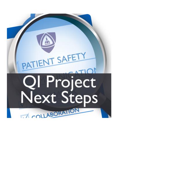 Implementing a Patient Safety or Quality Improvement Project (Patient Safety V) (Coursera)