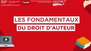 Les fondamentaux du droit d'auteur (FUN)