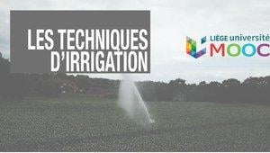 Les techniques d'irrigation (FUN)