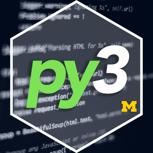 Python Functions, Files, and Dictionaries (Coursera)