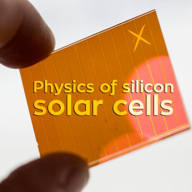 Physics of silicon solar cells (Coursera)